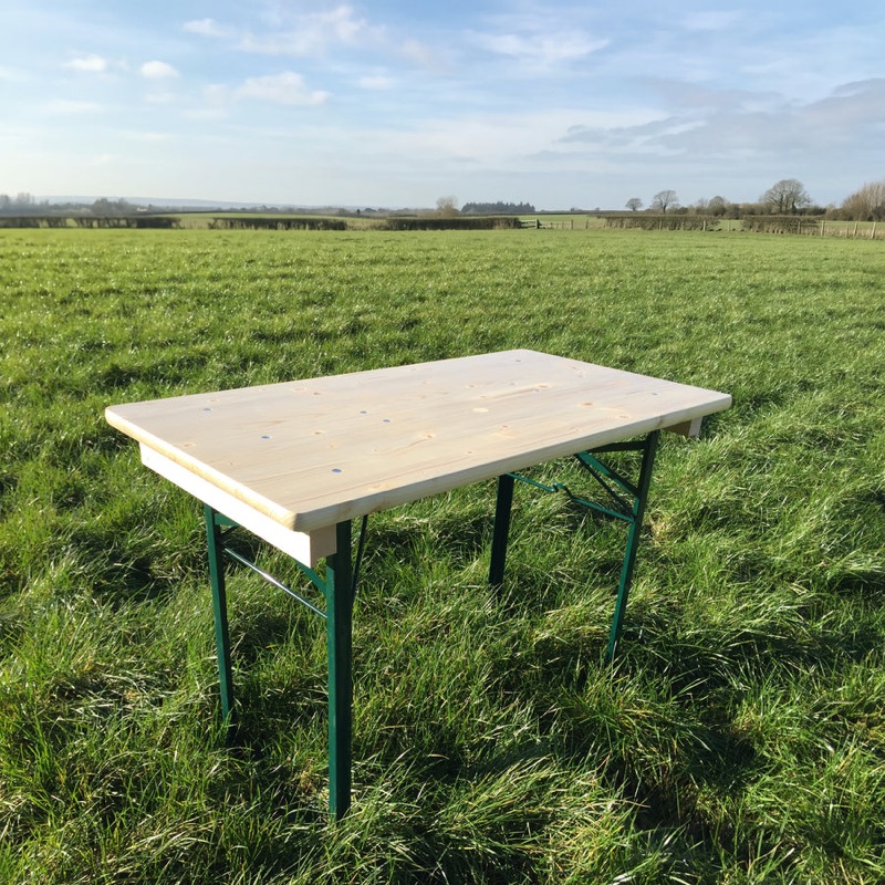 Opklapbare biertafel 110 × 60 cm