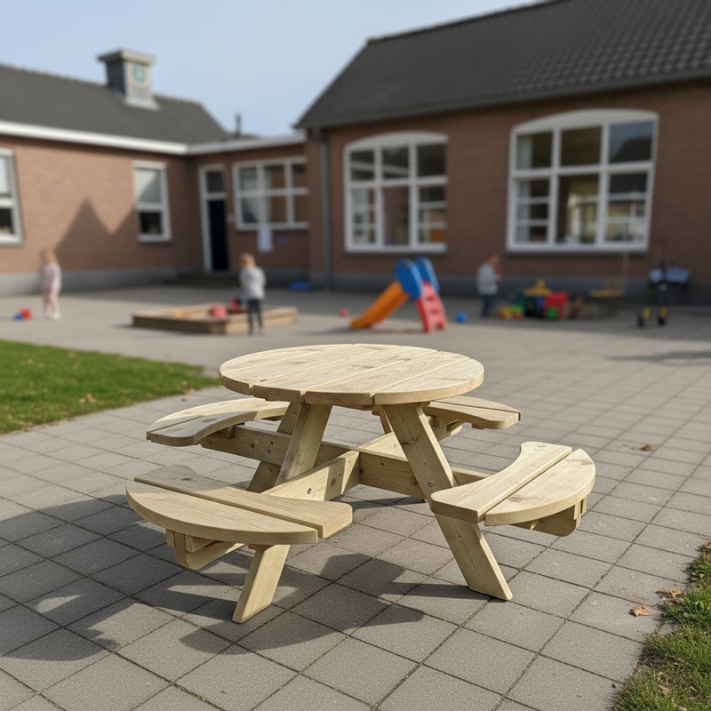 Ronde kleutertafel Jimmy